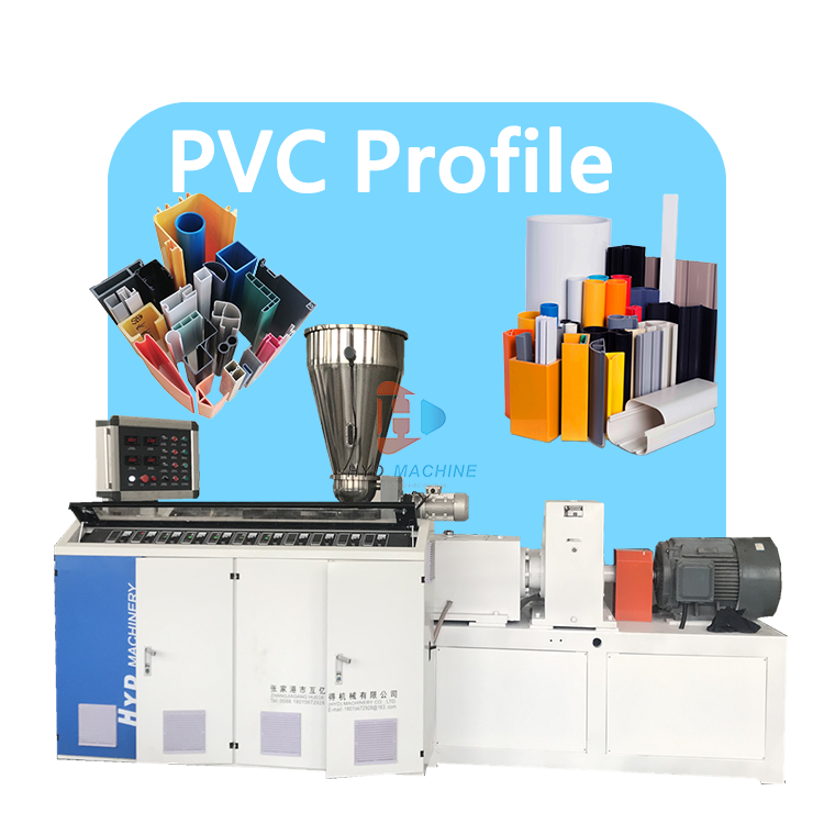PVC profile making machine