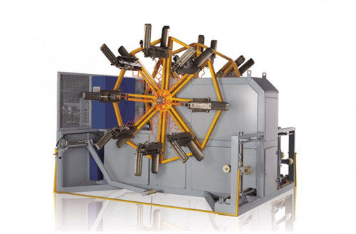 PE pipe winding coiling machine