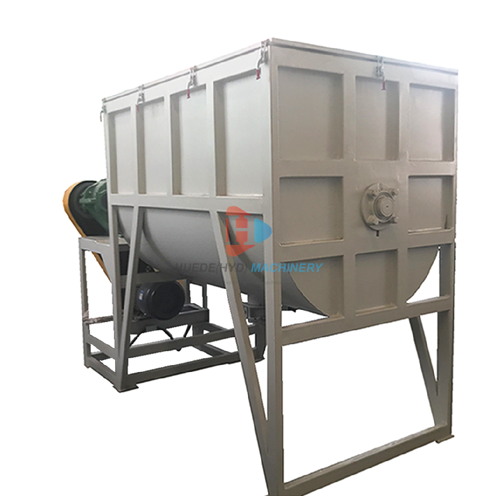 1000L 2000L Low Speed Powder Additives PVC Material Mixing Tank