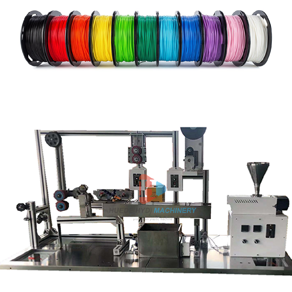 Small Laboratory Type PLA 3D Printer Filament Production Machine Line