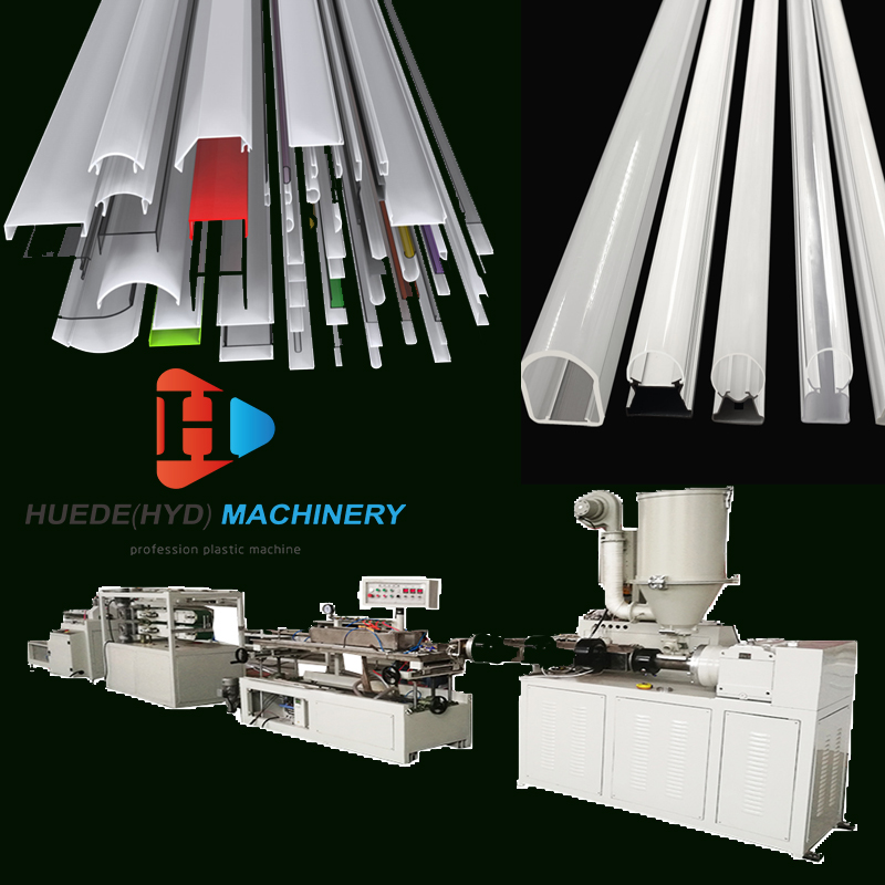 pc led tube extrusion line