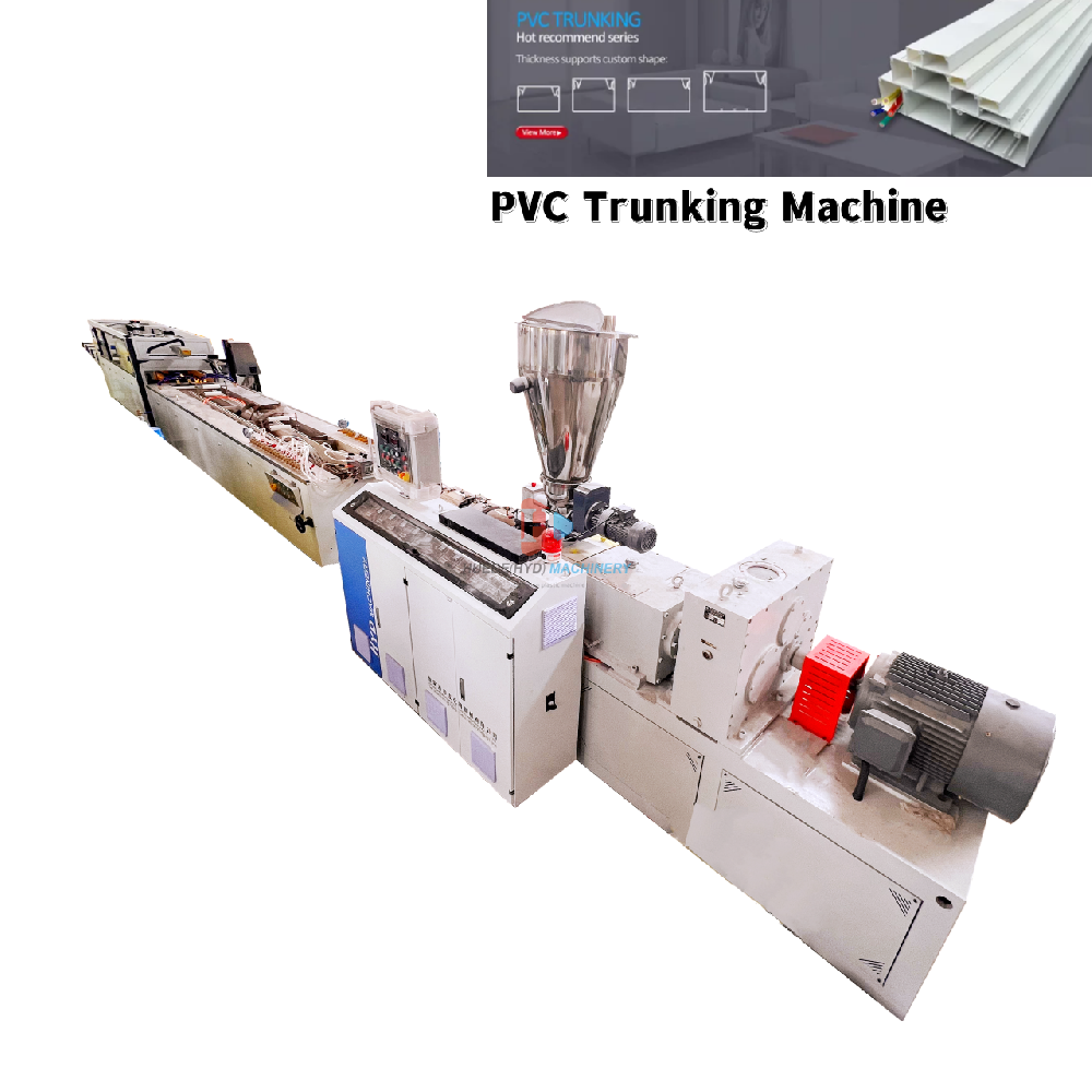 PVC cable channel trunking production line
